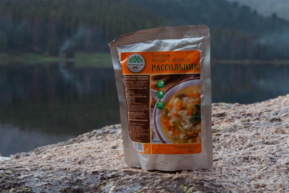 готовый суп рассольник